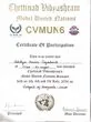 CVMUN 2024 certificate of participation